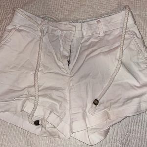 White Shorts